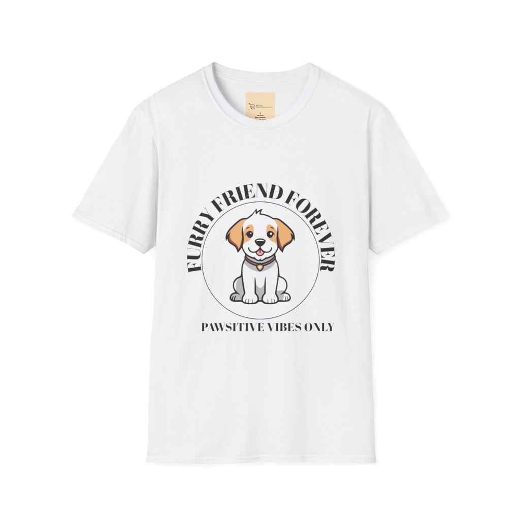 Earth Friend Forever T-Shirt, Dog Lover Shirt, Gift for Pet Owners, Animal Lover Apparel, Cute Casual Tee, Eco-Friendly Fashion